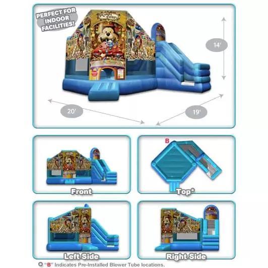 Location de parcours gonflables Montérégie